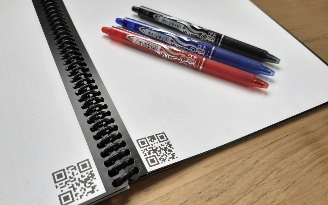 Libreta ecológica RocketBook. Una alternativa sostenible al uso del papel.